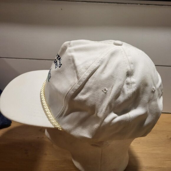 COURTAULDS AEROSPACE Hat Snapback Vintage 80s Cap Trucker - Picture 3 of 9